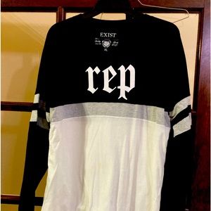 rep t-shirt size xl